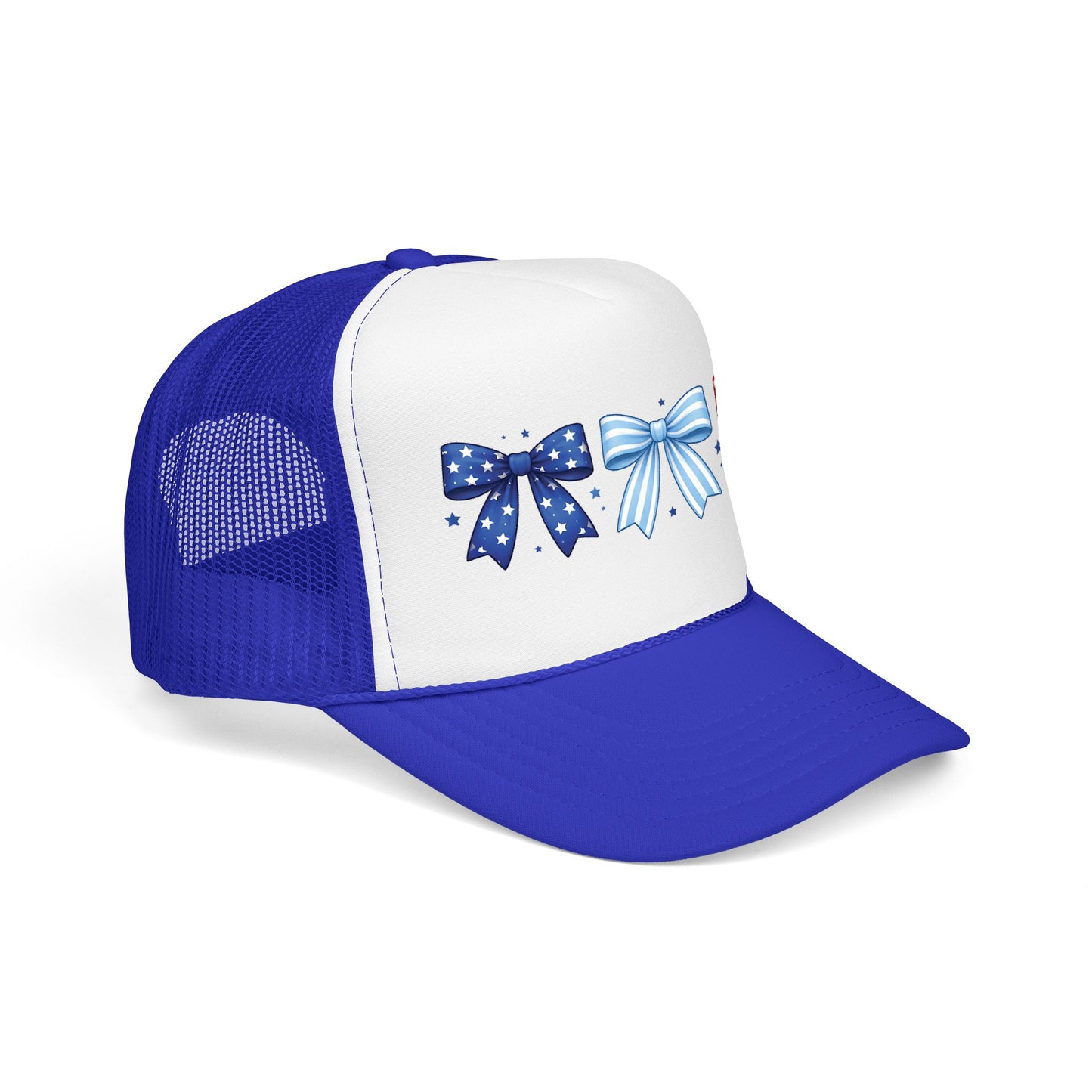 Patriotic Bow Trucker Hat
