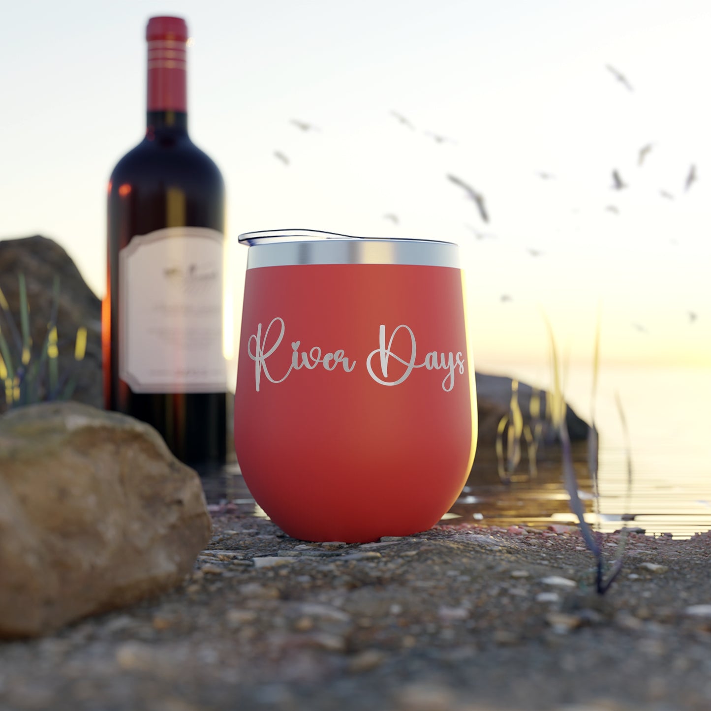 River Days- 12oz Wine Tumbler