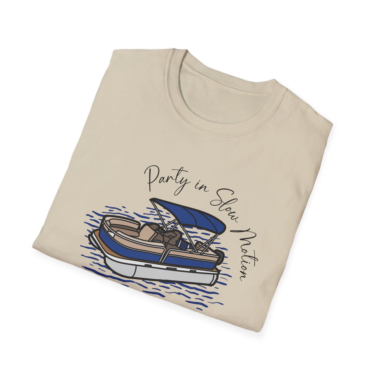 Party in Slow Motion Pontoon Graphic Tee