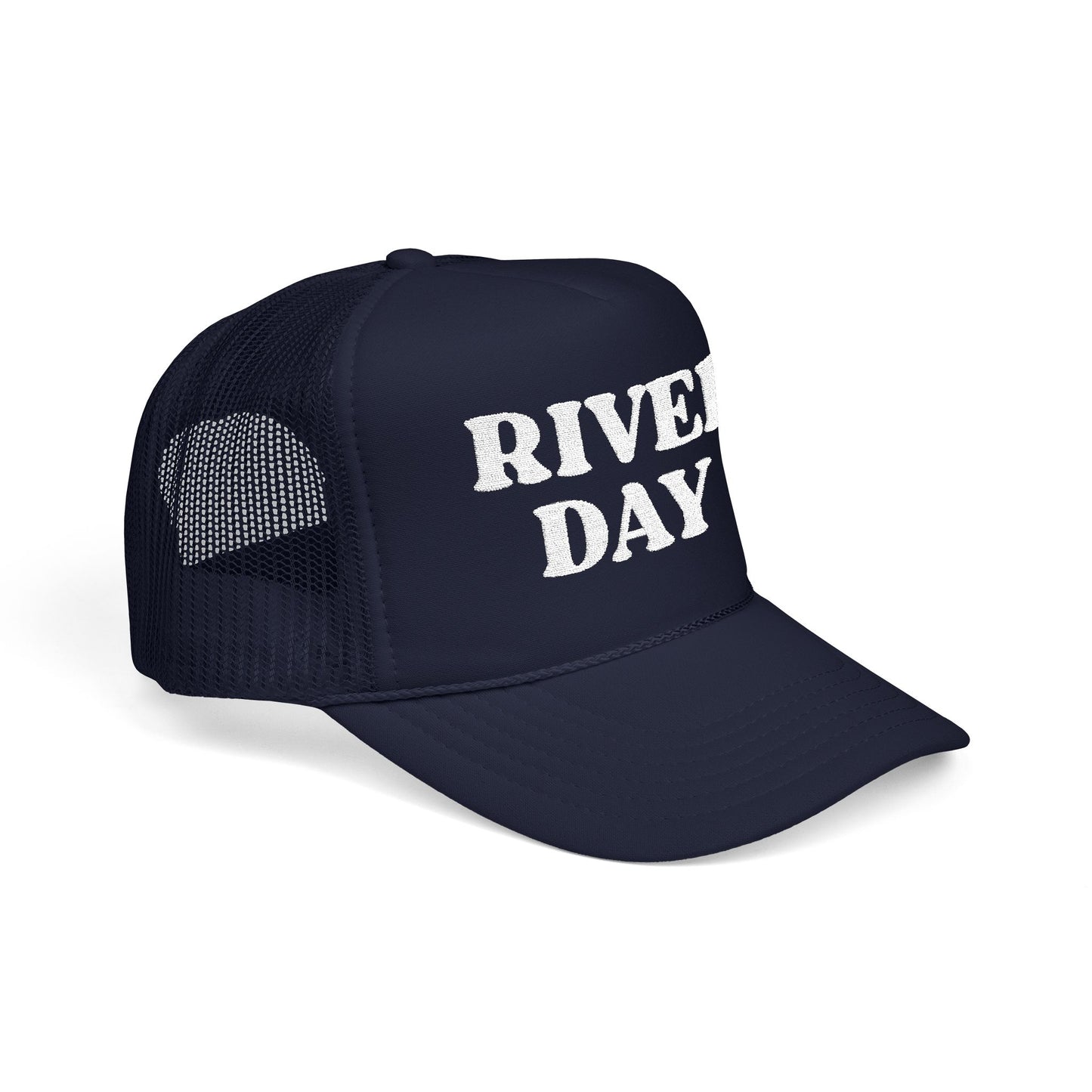 River Day- Embroidered Foam Trucker Hat