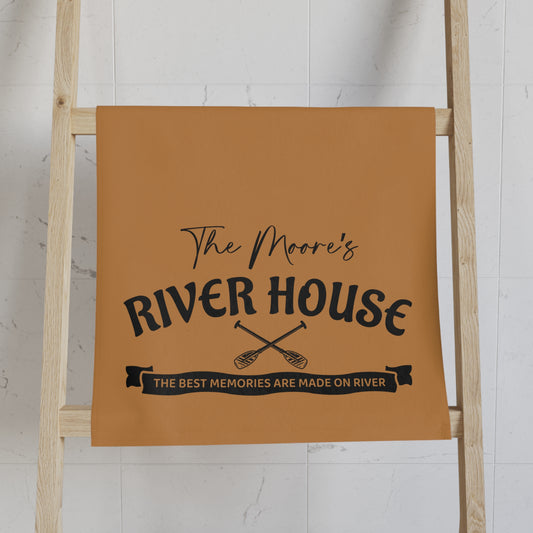 Customizable River House Hand Towel