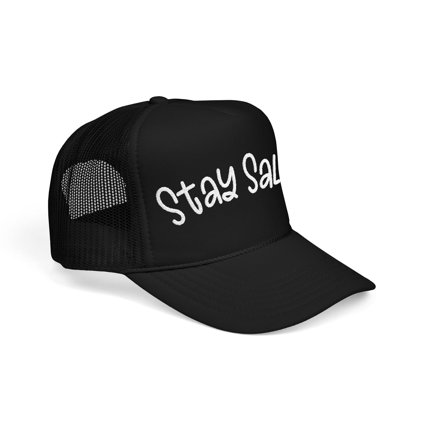 Stay Salty-Embroidered Trucker Hat