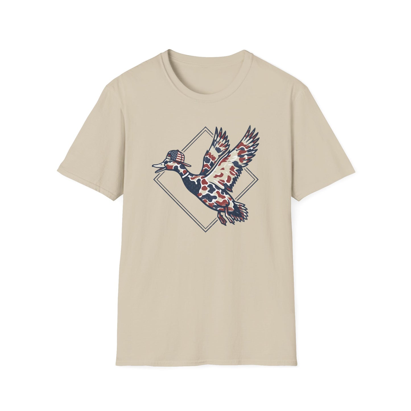 Patriotic Camo Duck T-Shirt