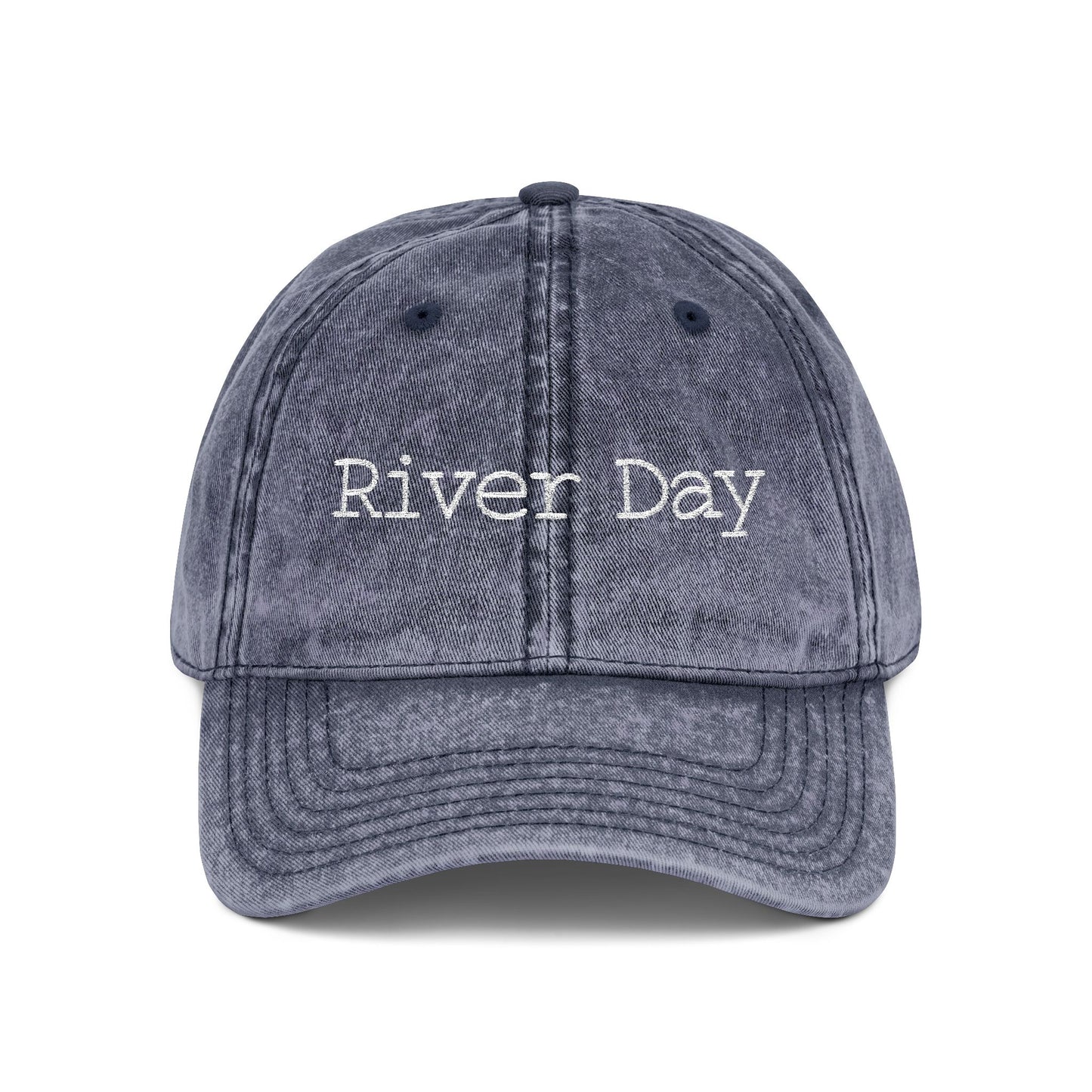 River Day Vintage Embroidered Cap