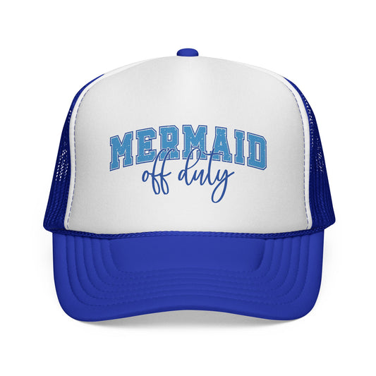 Mermaid Off Duty Trucker Cap