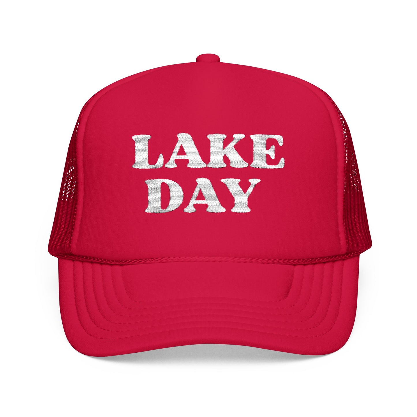Lake Day — Embroidered Foam Trucker Hat
