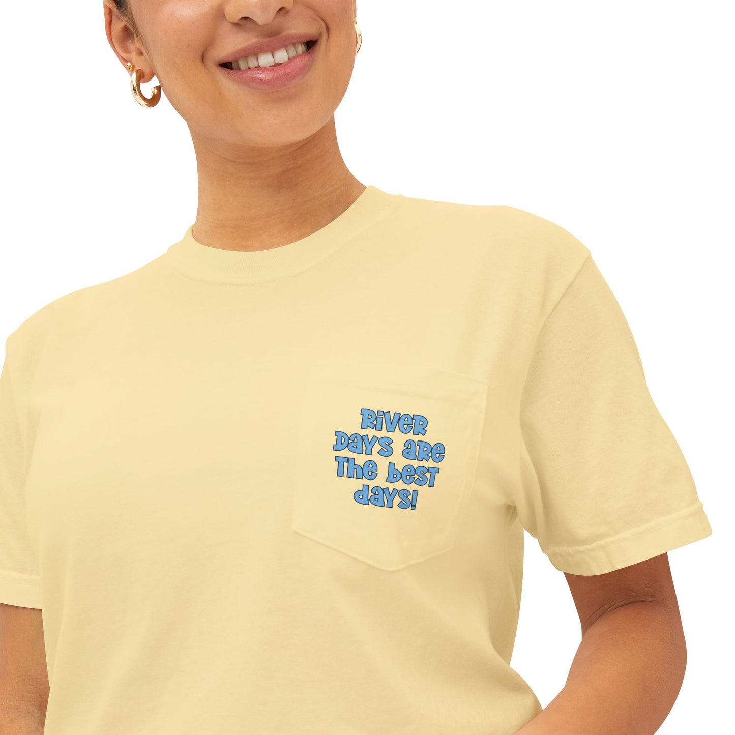 River Rat Pocket Comfort Colors T-Shirt