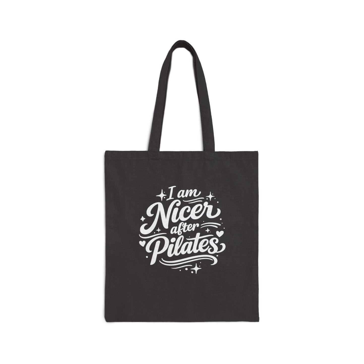 I Am Nicer After Pilates Canvas Tote Bag
