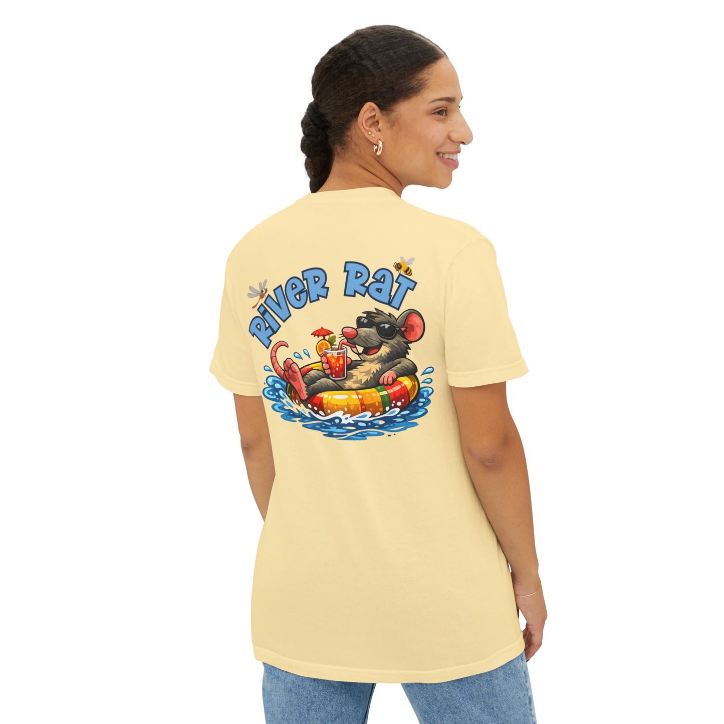 River Rat Pocket Comfort Colors T-Shirt