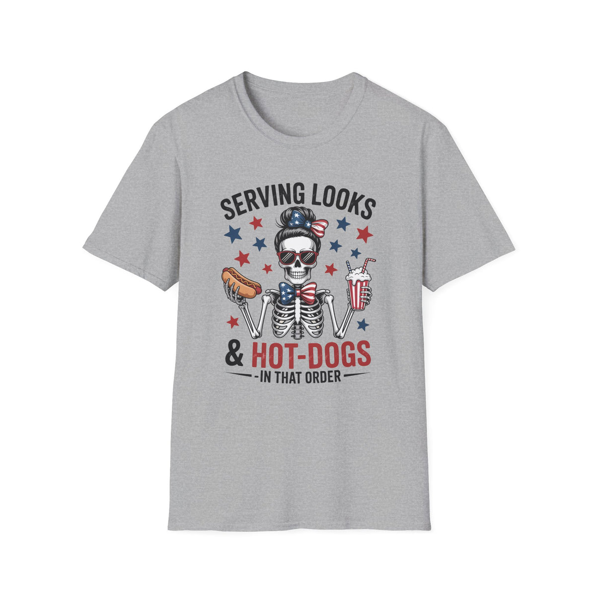 Patriotic Skeleton T-Shirt