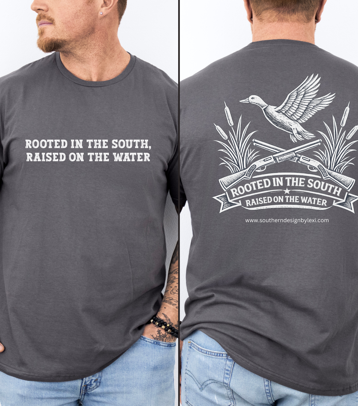 Rooted in the South, Raised on the Water Duck Hunting Shirt
