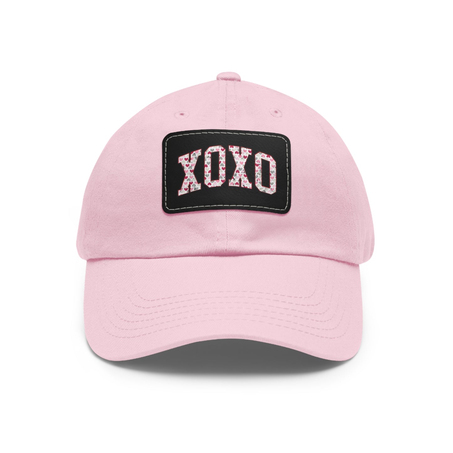 XOXO Leather Patch Ball Cap
