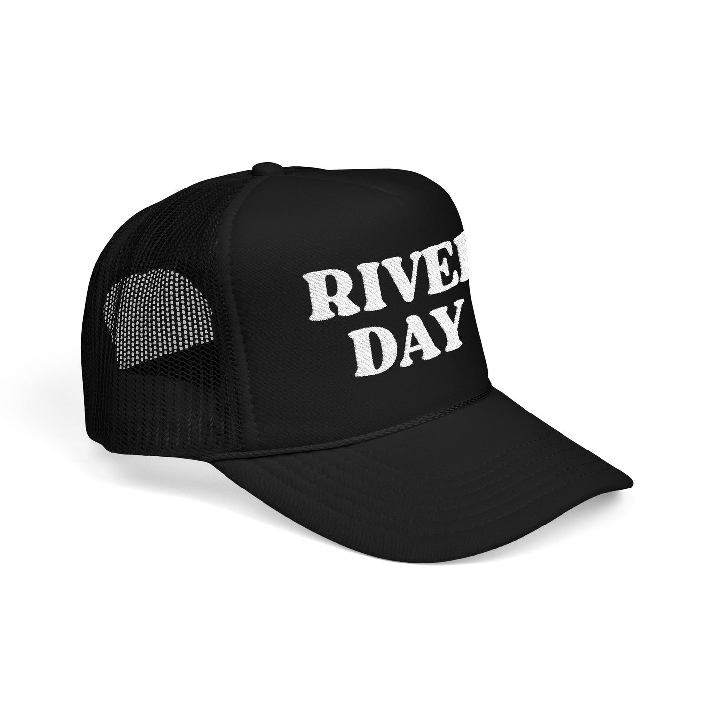 River Day- Embroidered Foam Trucker Hat