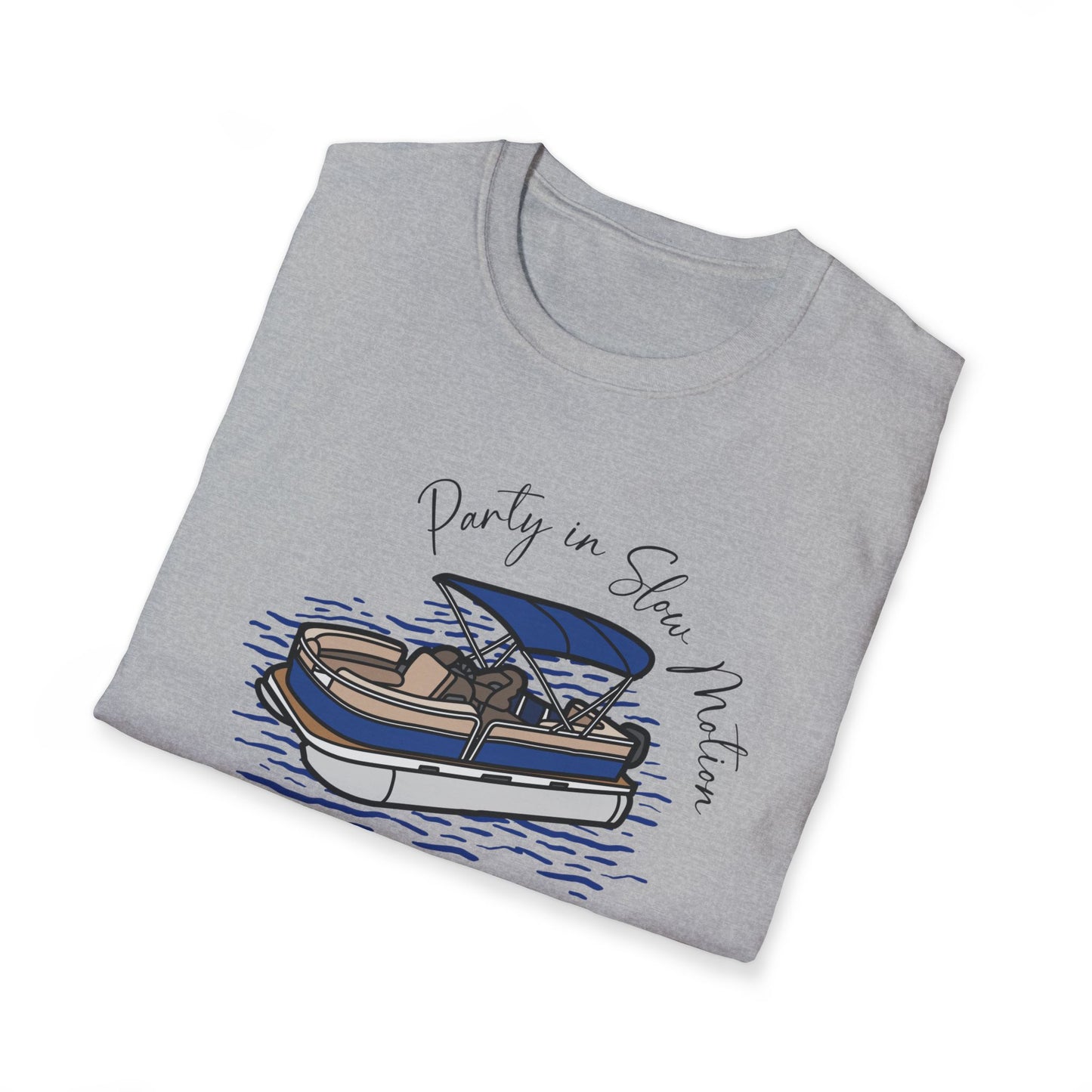 Party in Slow Motion Pontoon Graphic Tee