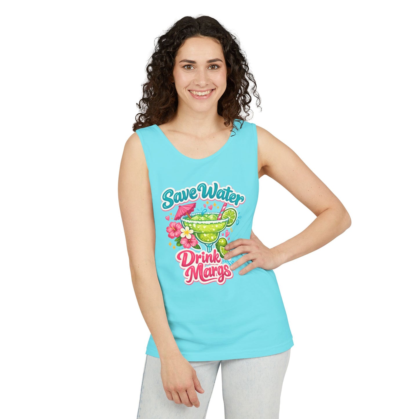 Save Water Drink Margs- Comfort Colors Tank