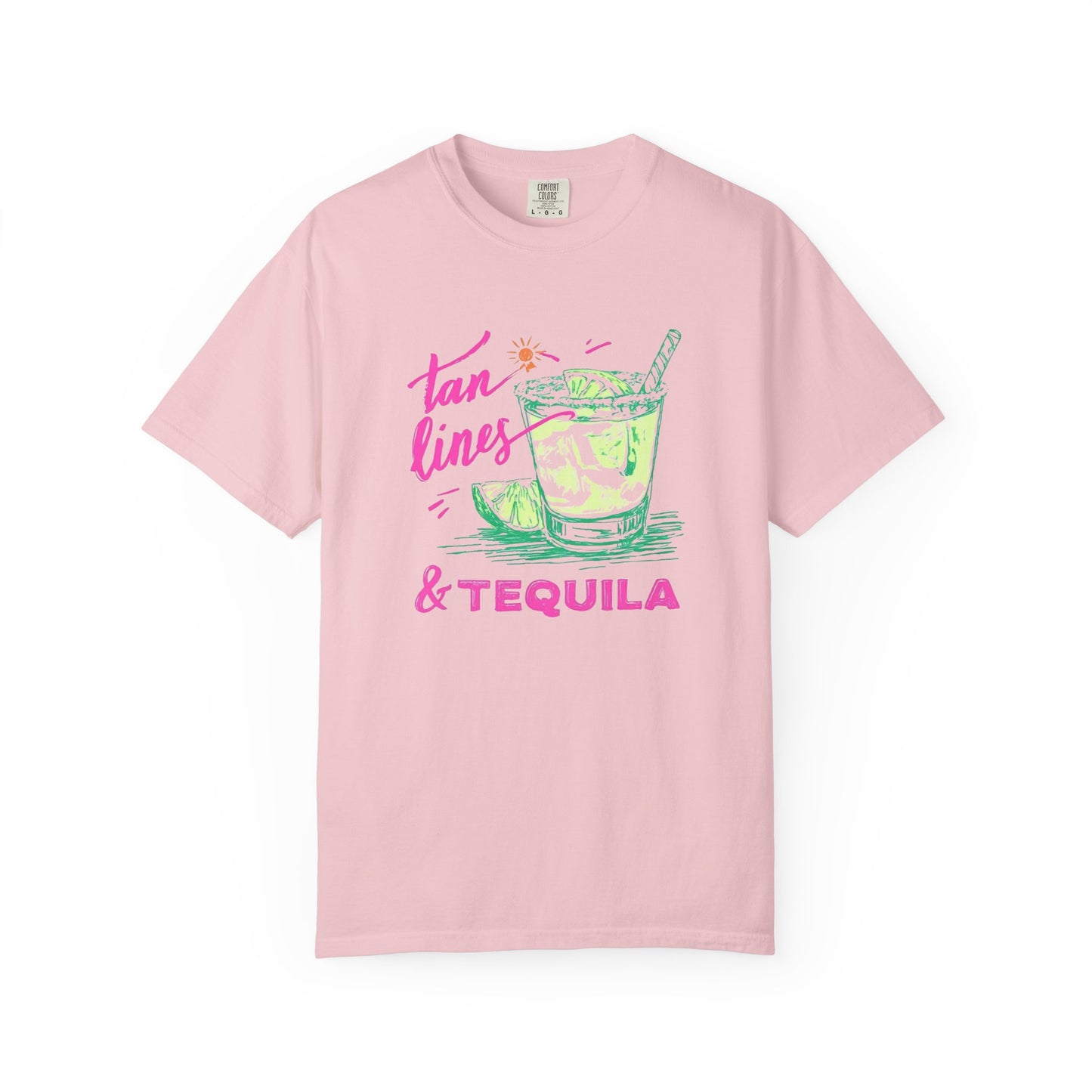 Tan Lines & Tequila- Comfort Colors T-shirt