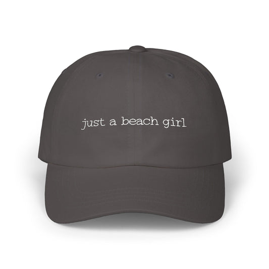 Just a Beach Girl Embroidered Hat