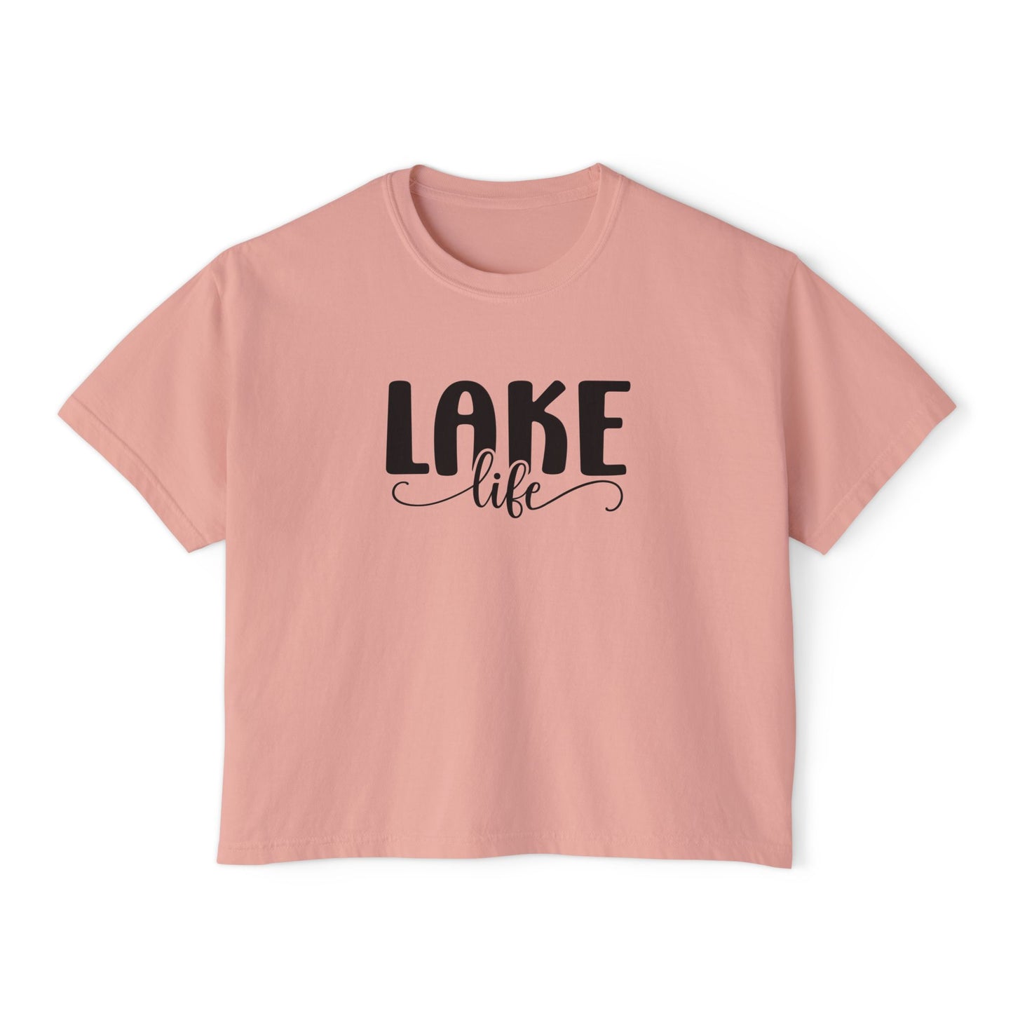 Lake Life — Comfort Colors Boxy Tee