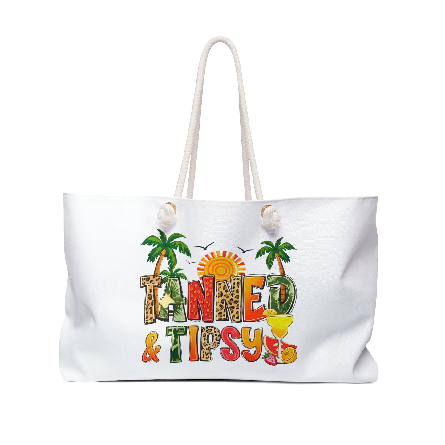 Tanned & Tipsy Weekender Bag