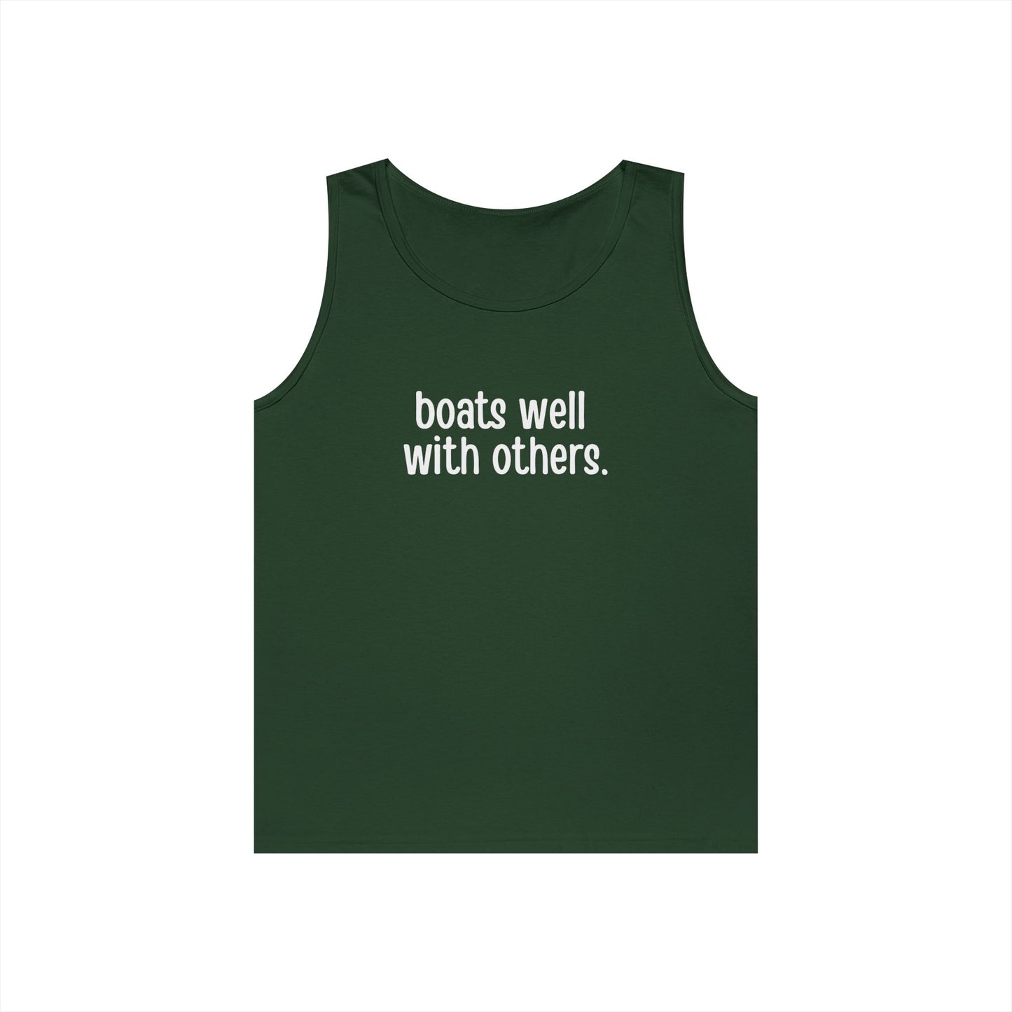 Boats Well With Others Tank Top