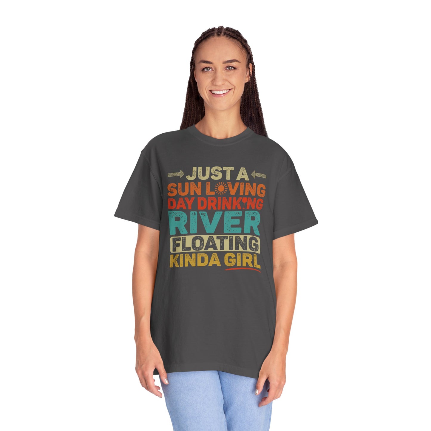 River Floating Graphic T-Shirt- Comfort Colors