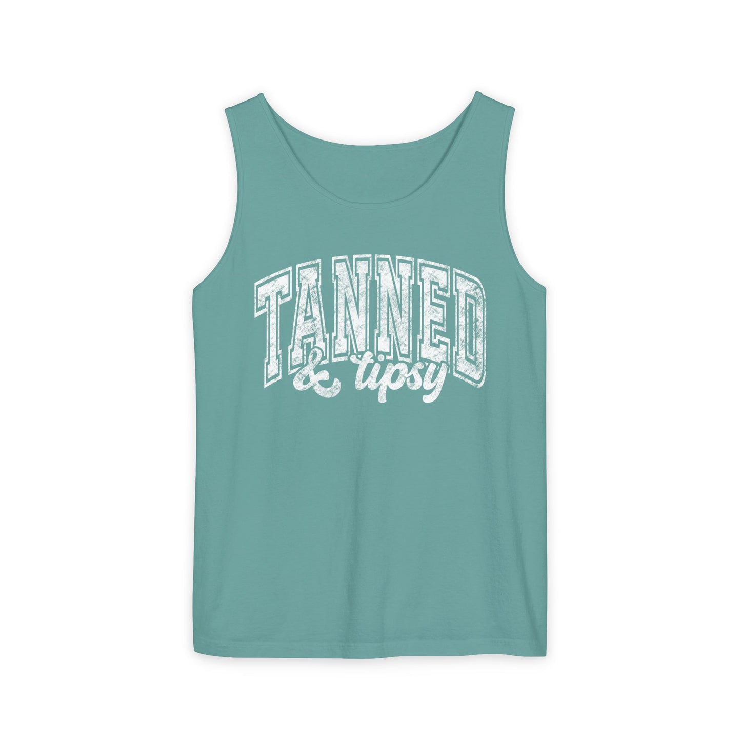 Tanked & Tipsy- Comfort Colors Tank