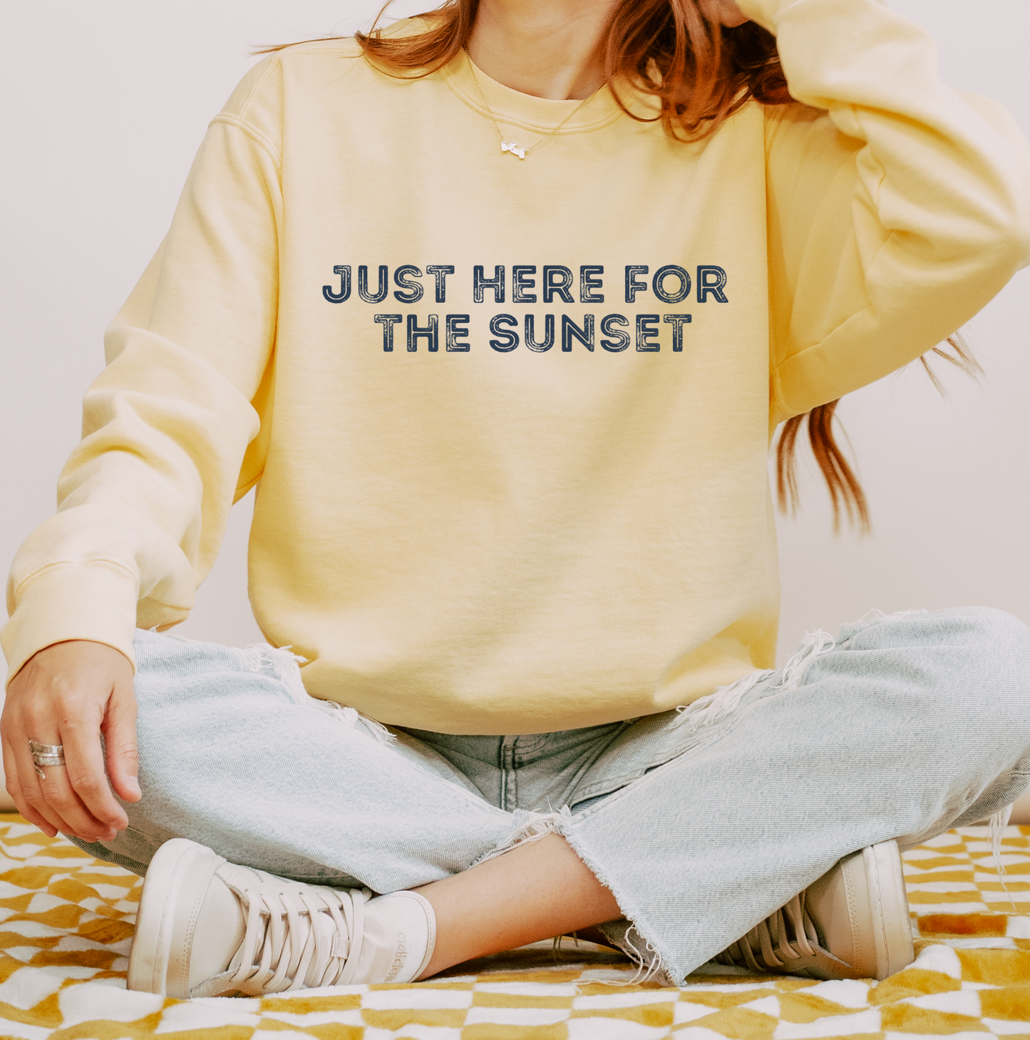 Just here for the Sunset- Comfort Colors Sweatshirt