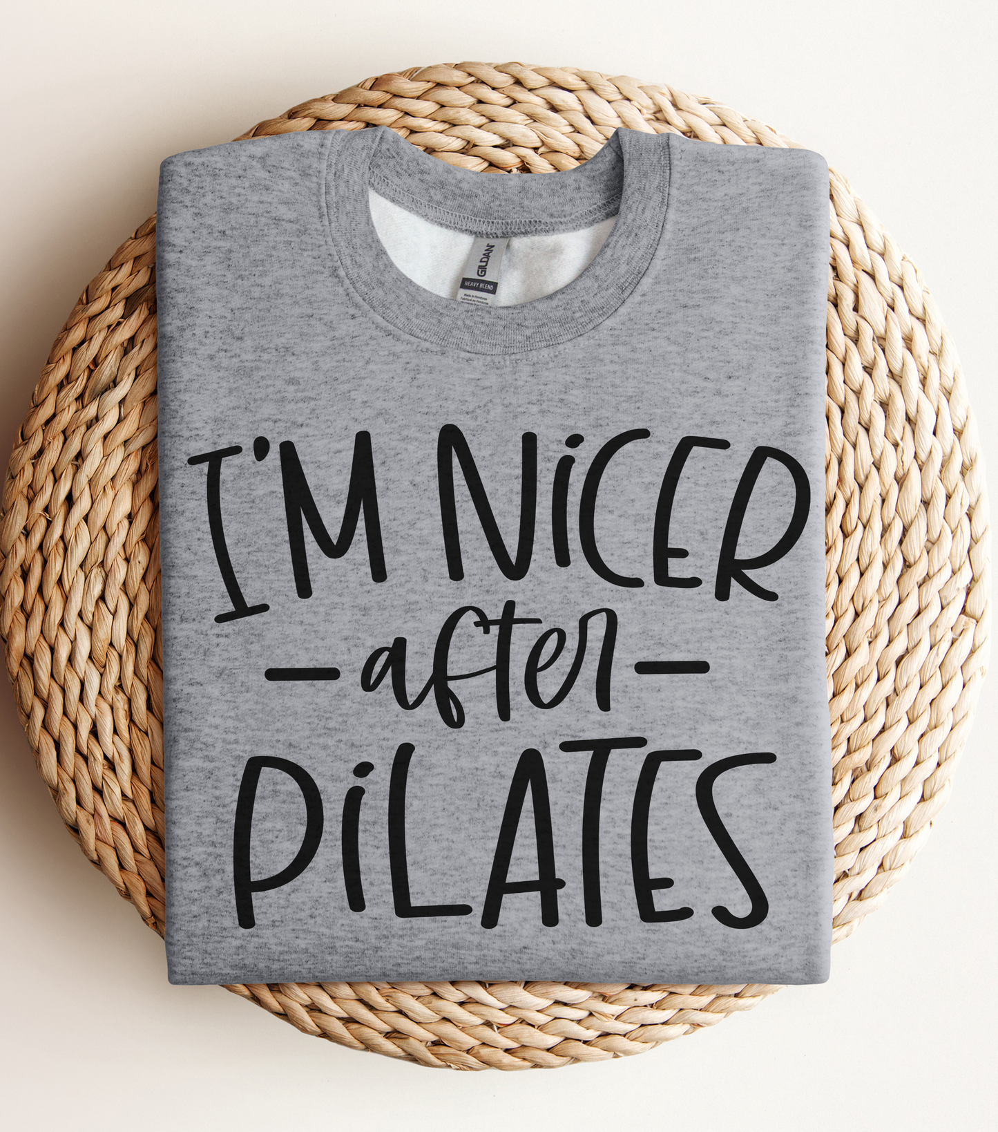 I'm Nicer After Pilates Sweatshirt