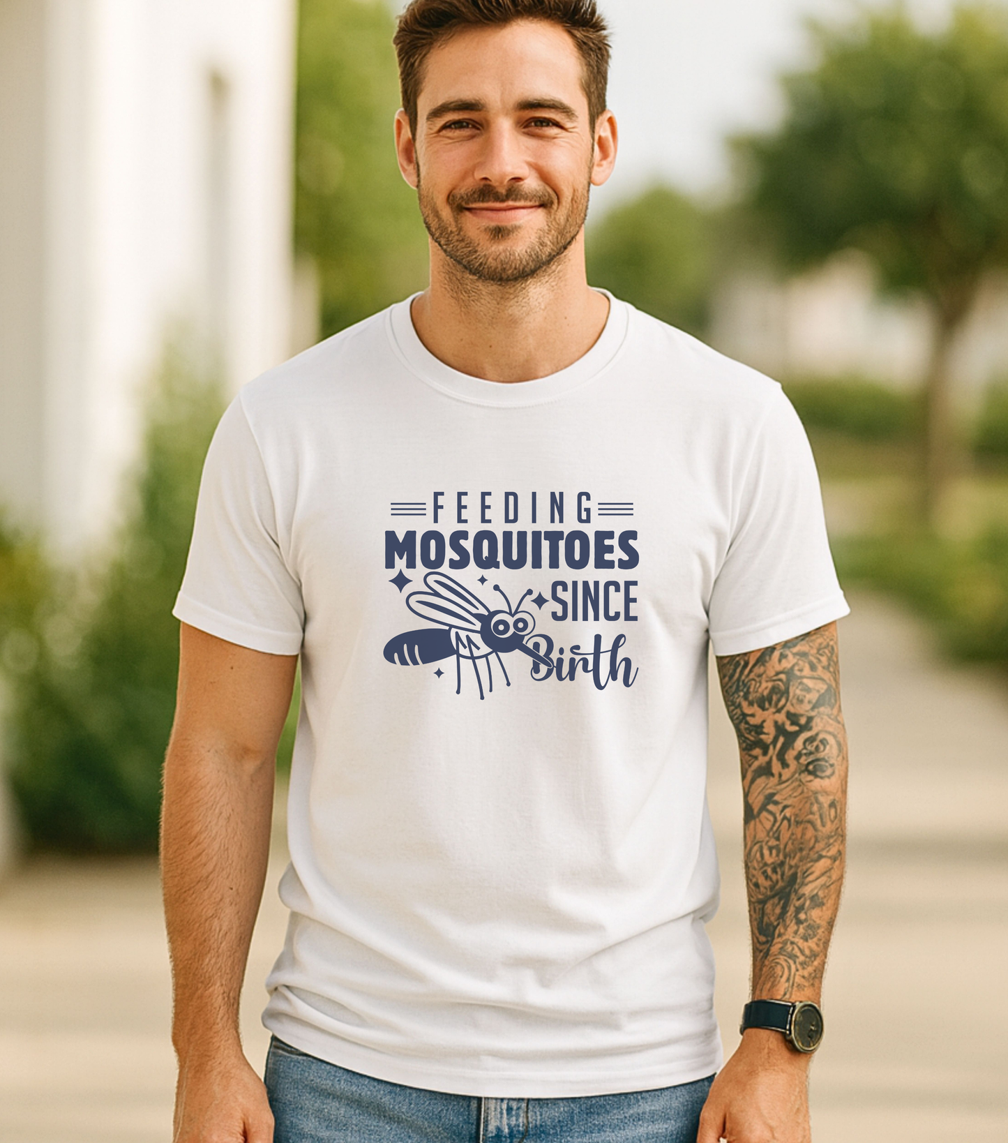 Feeding Mosquitoes Since Birth