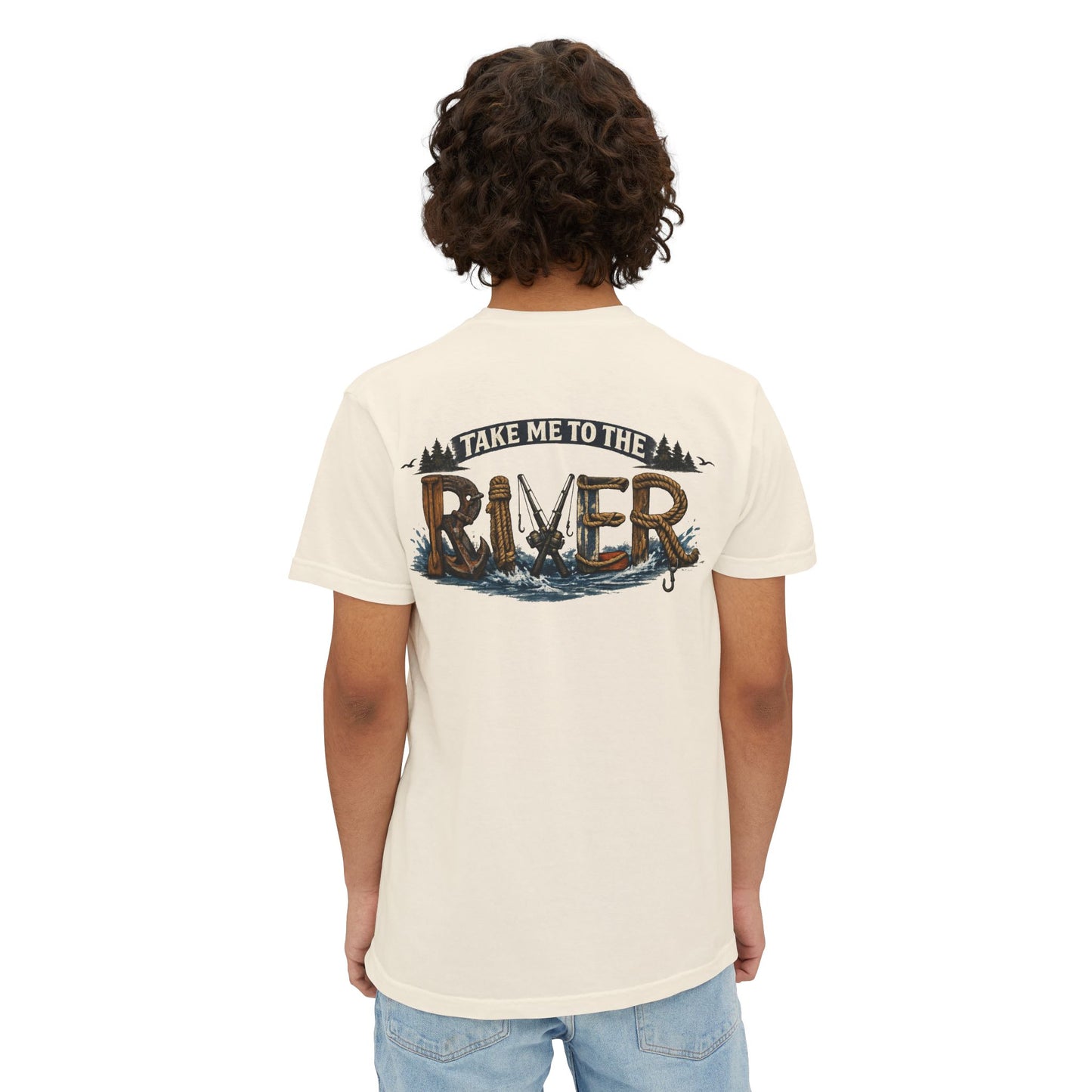 Take Me to the River Comfort Colors Pocket T-Shirt