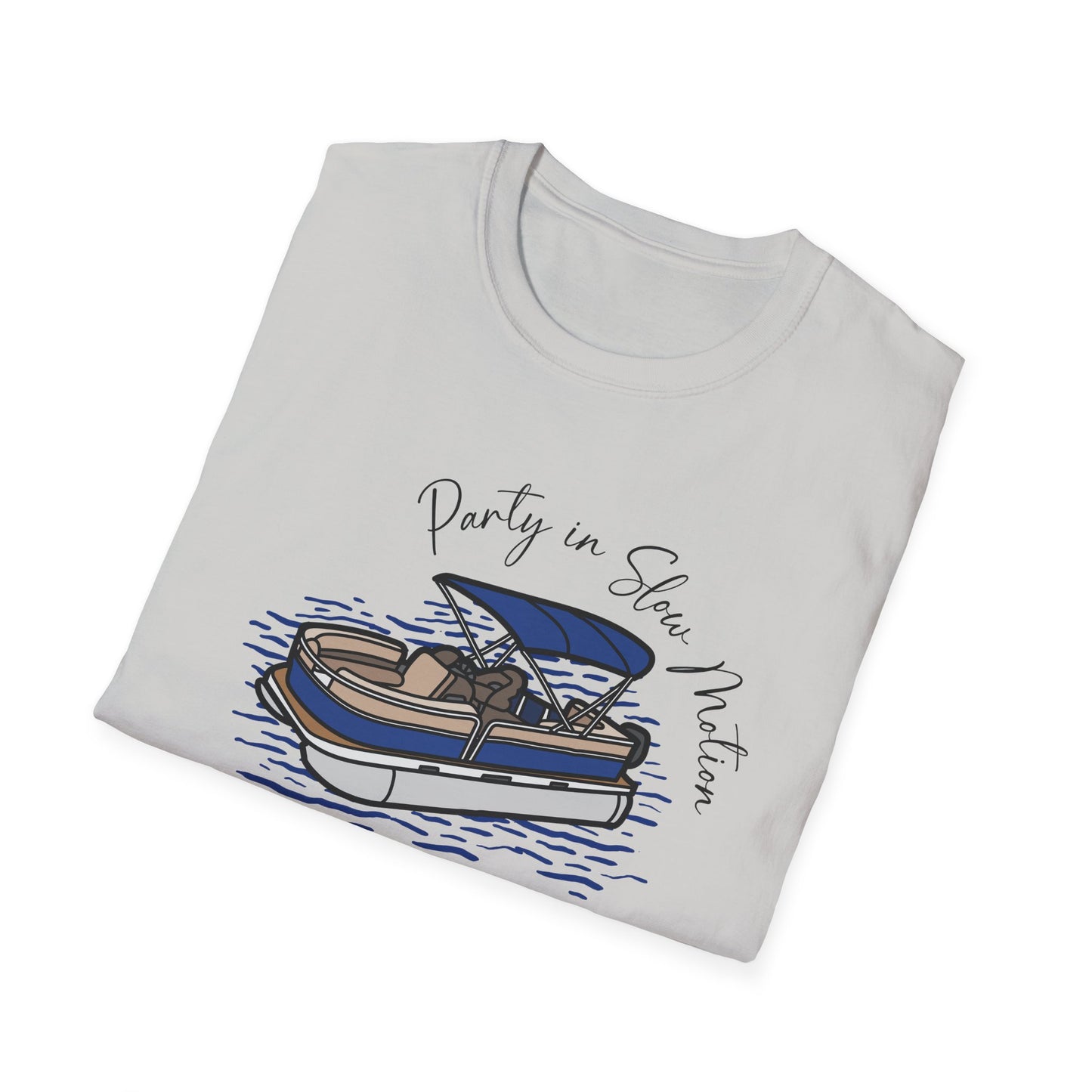 Party in Slow Motion Pontoon Graphic Tee