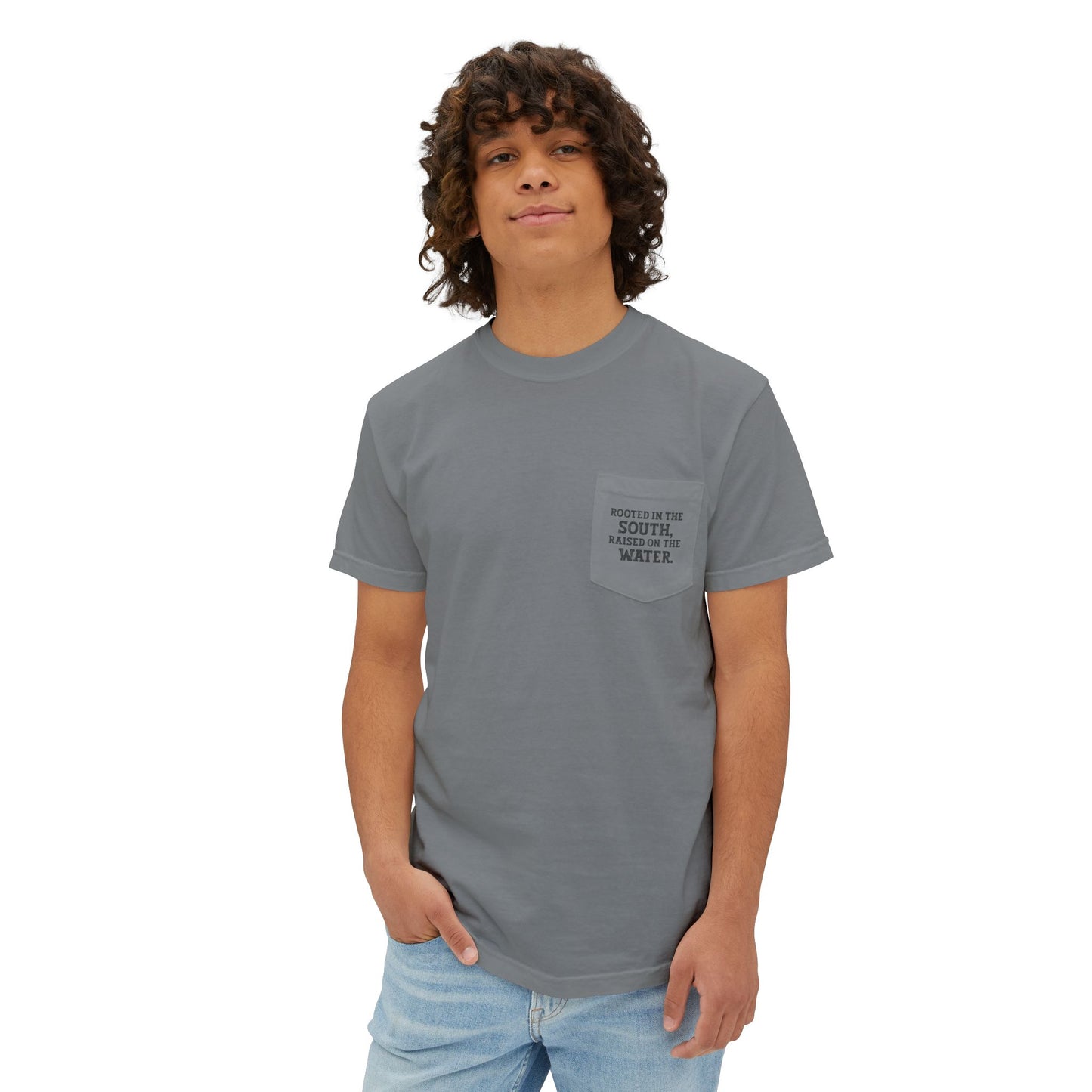 Mud Life Crisis Pocket Comfort Colors T-Shirt
