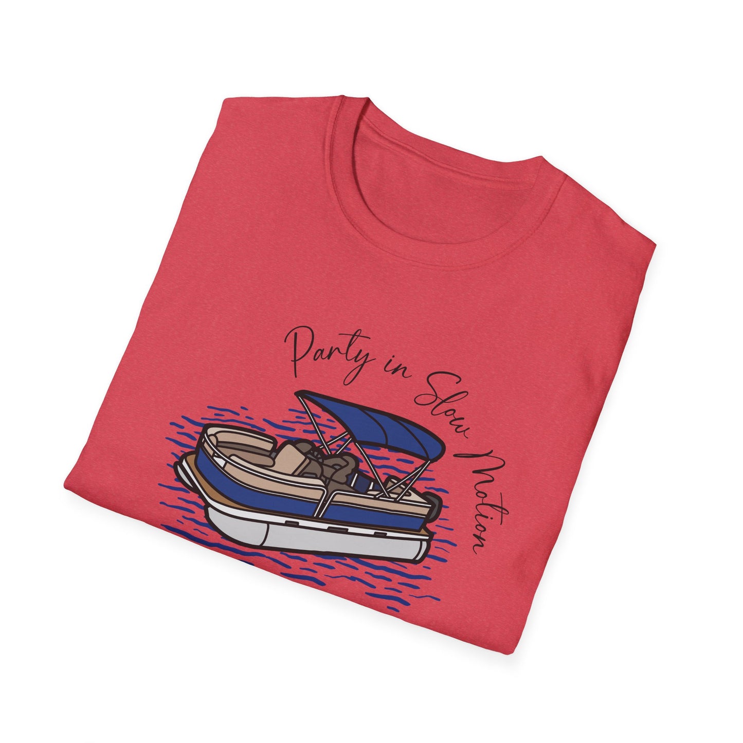 Party in Slow Motion Pontoon Graphic Tee