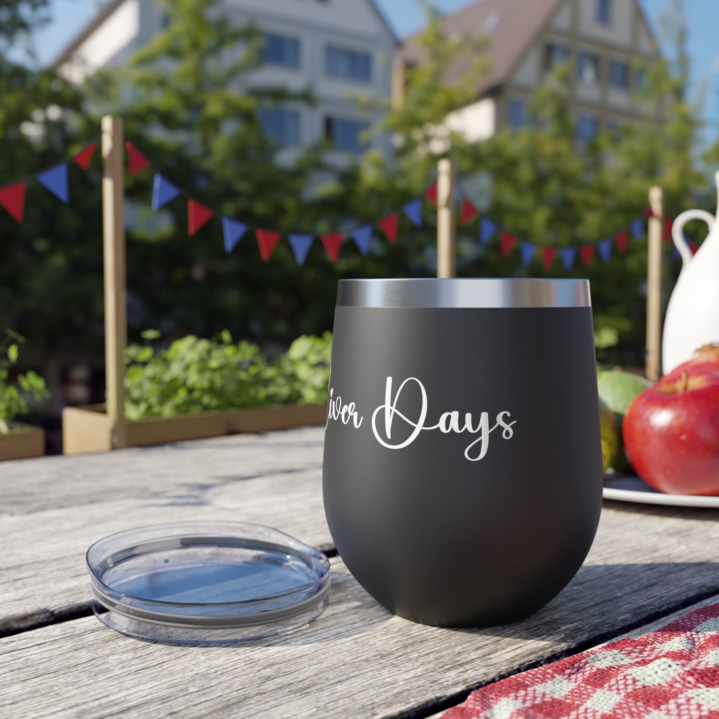 River Days- 12oz Wine Tumbler