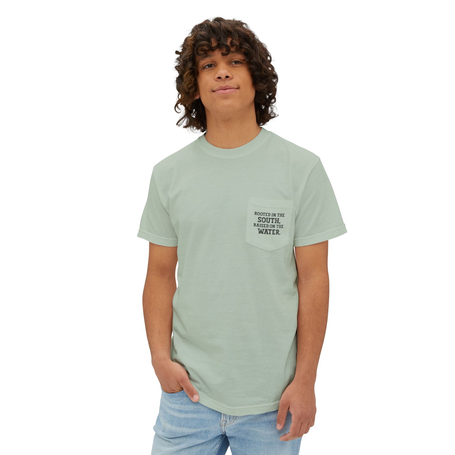 Mud Life Crisis Pocket Comfort Colors T-Shirt