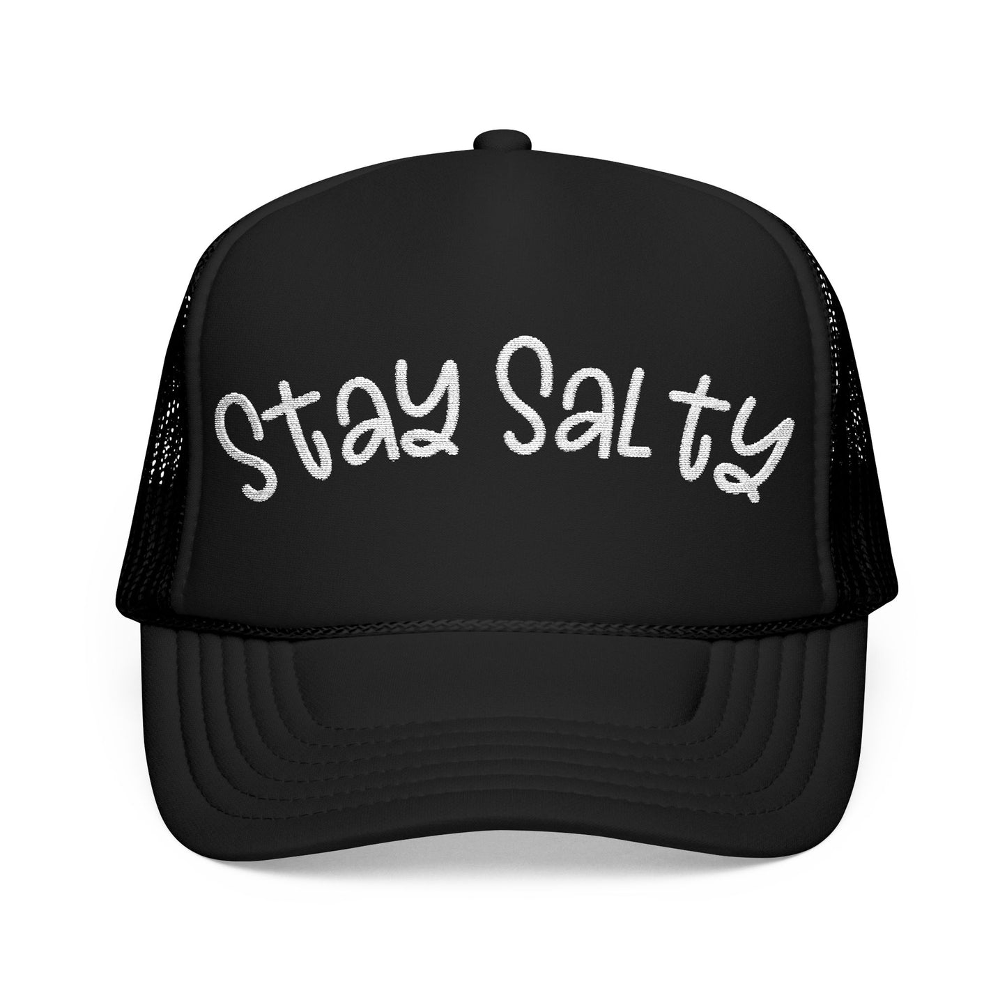 Stay Salty-Embroidered Trucker Hat