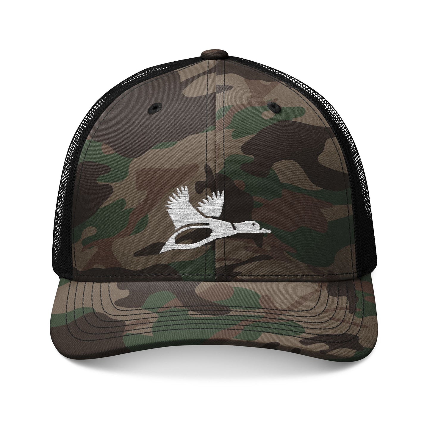Mallard Embroidered Camo Hat