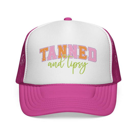 Tanned and Tipsy Trucker Cap