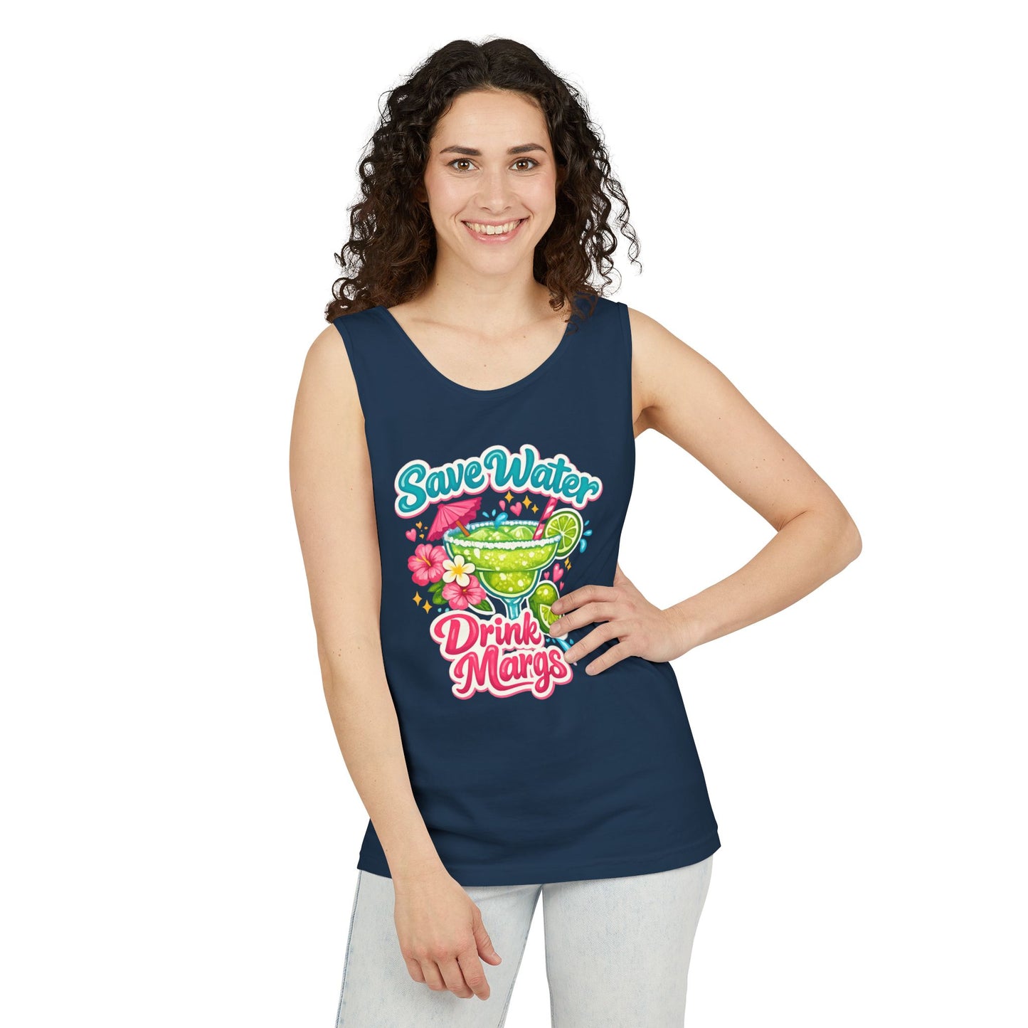 Save Water Drink Margs- Comfort Colors Tank