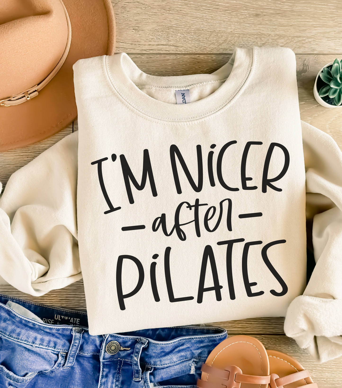 I'm Nicer After Pilates Sweatshirt