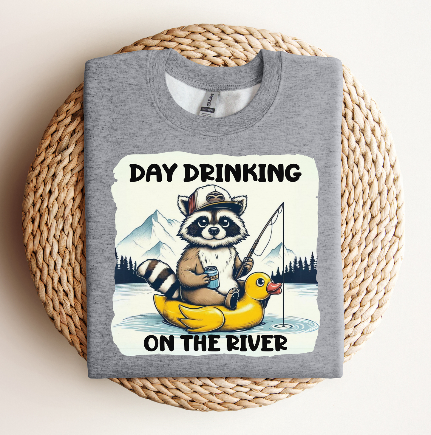 Day Drinking on the River- Sweatshirt