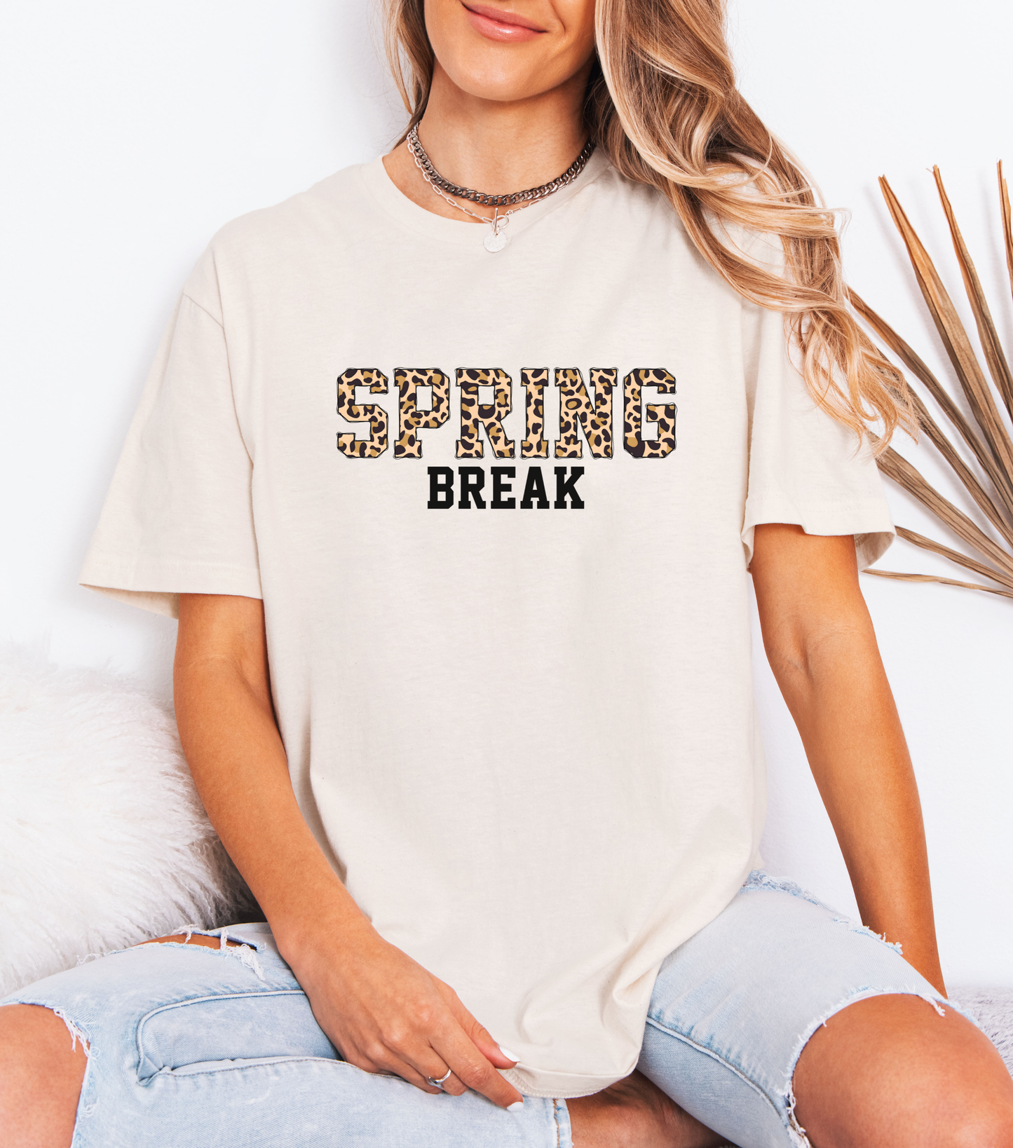 Spring Break Leopard Tee
