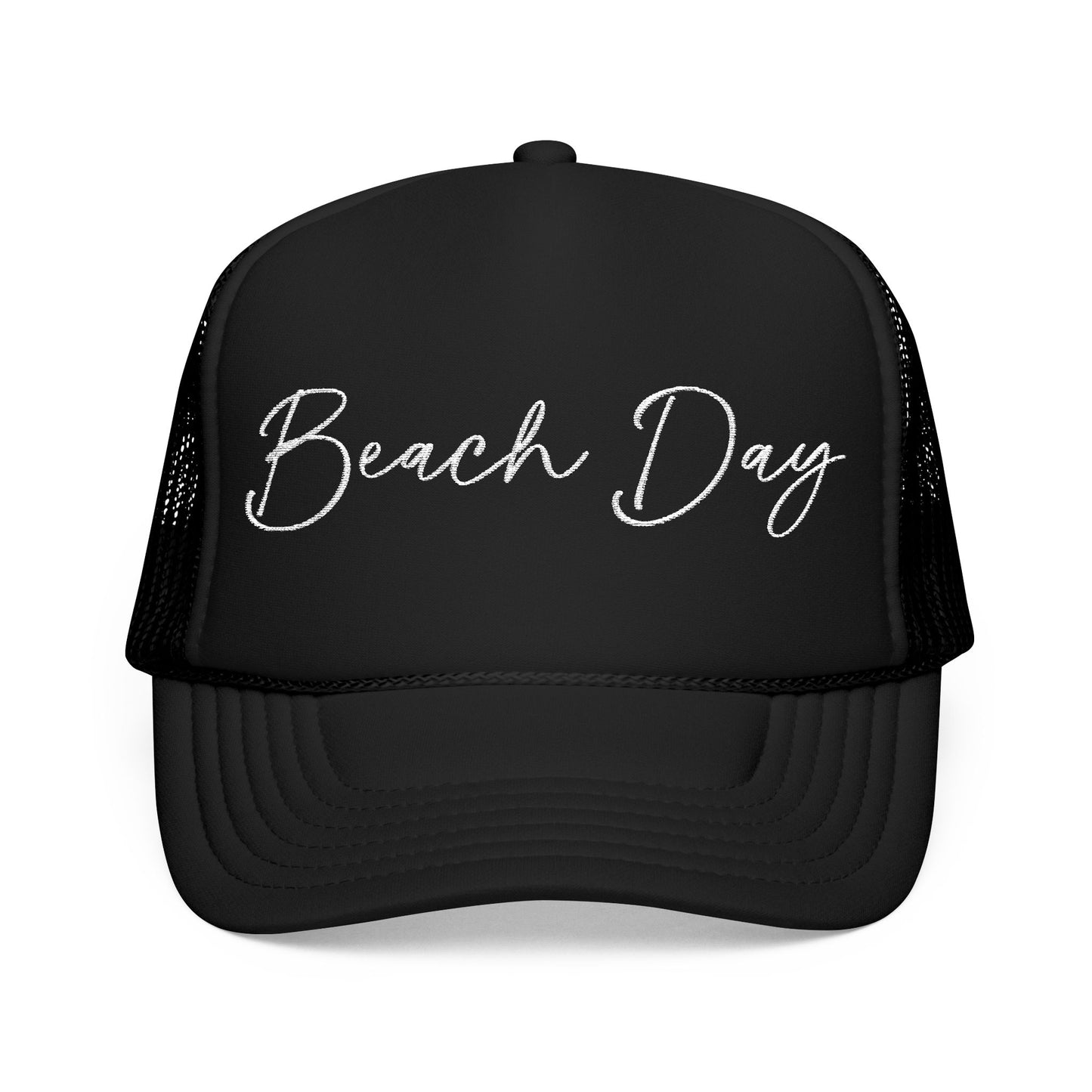 Beach Day- Embroidered Trucker Hat