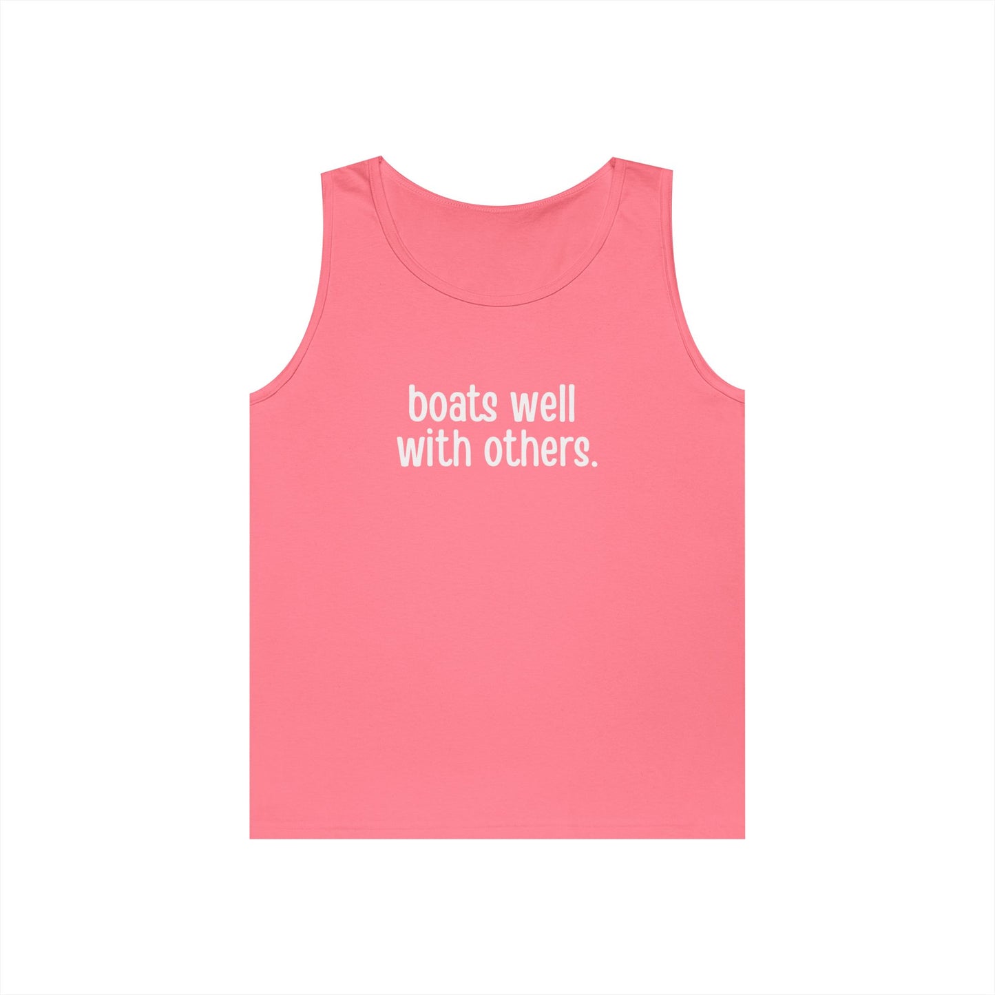 Boats Well With Others Tank Top