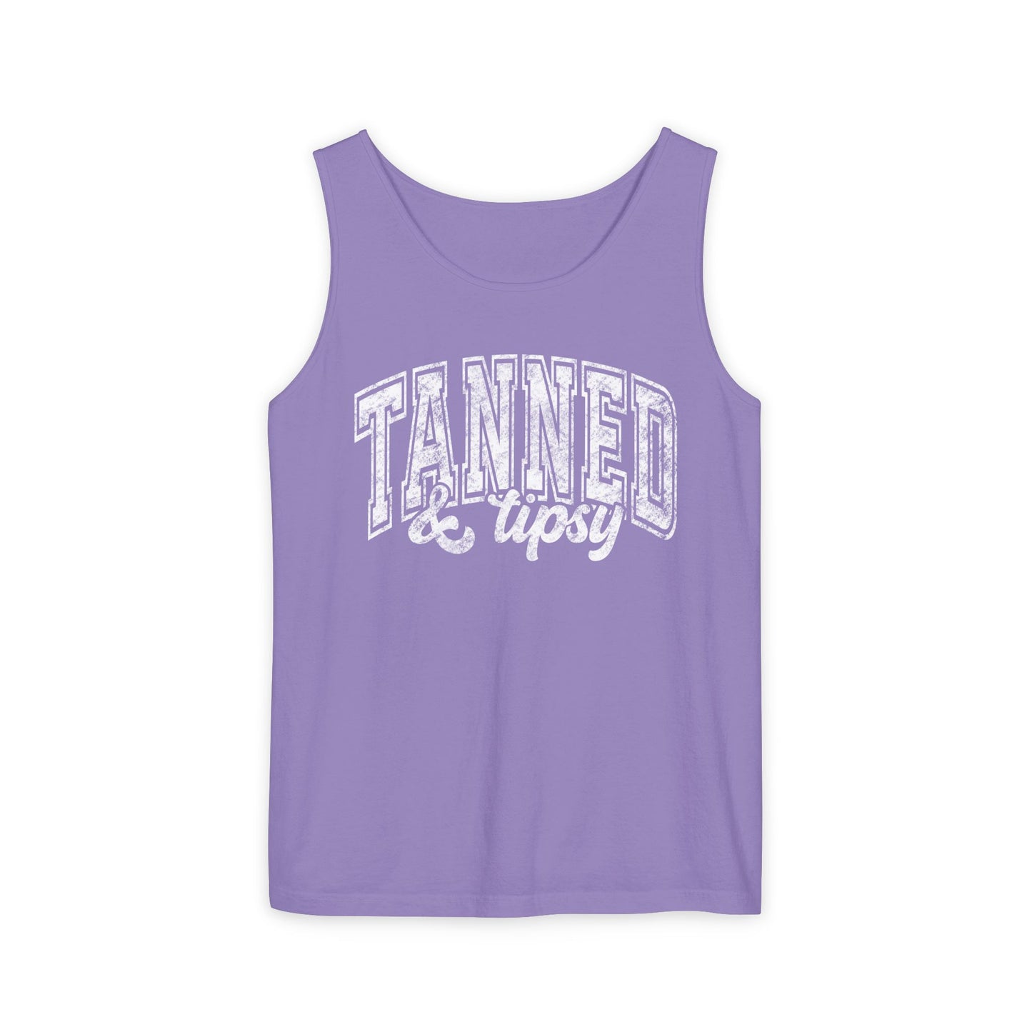 Tanked & Tipsy- Comfort Colors Tank