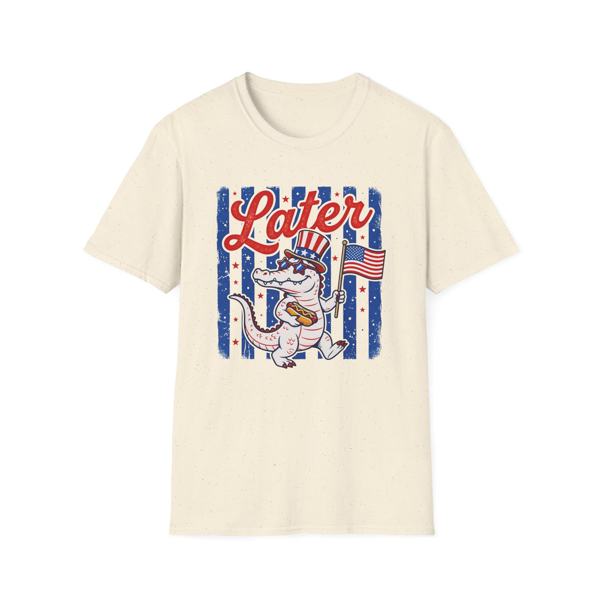 Later Alligator Patriotic T-shirt
