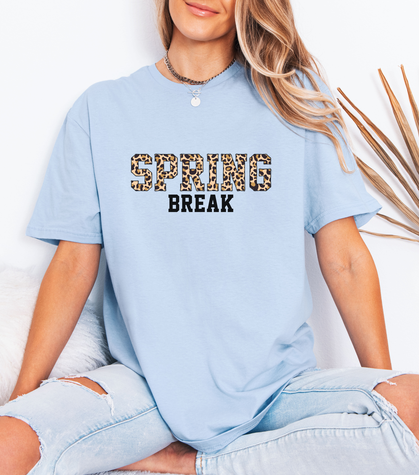 Spring Break Leopard Tee