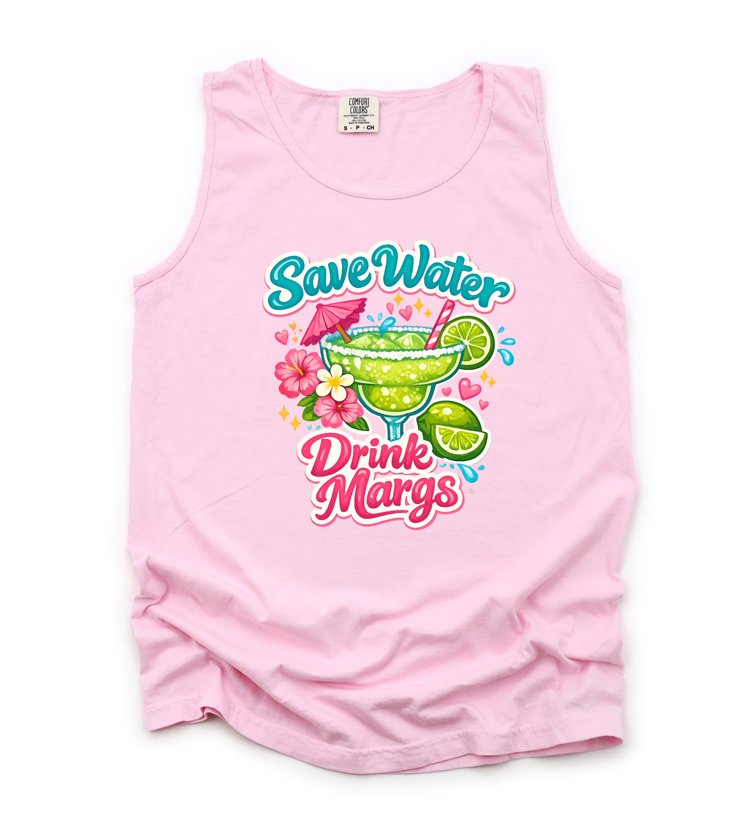 Save Water Drink Margs- Comfort Colors Tank