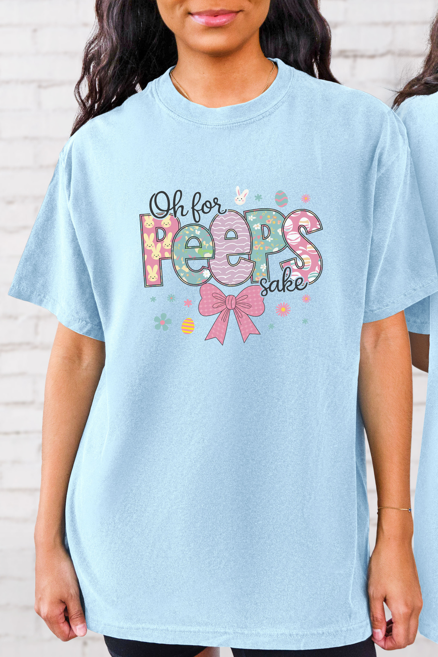 Oh For Peeps Sake Comfort Colors Easter T-shirt