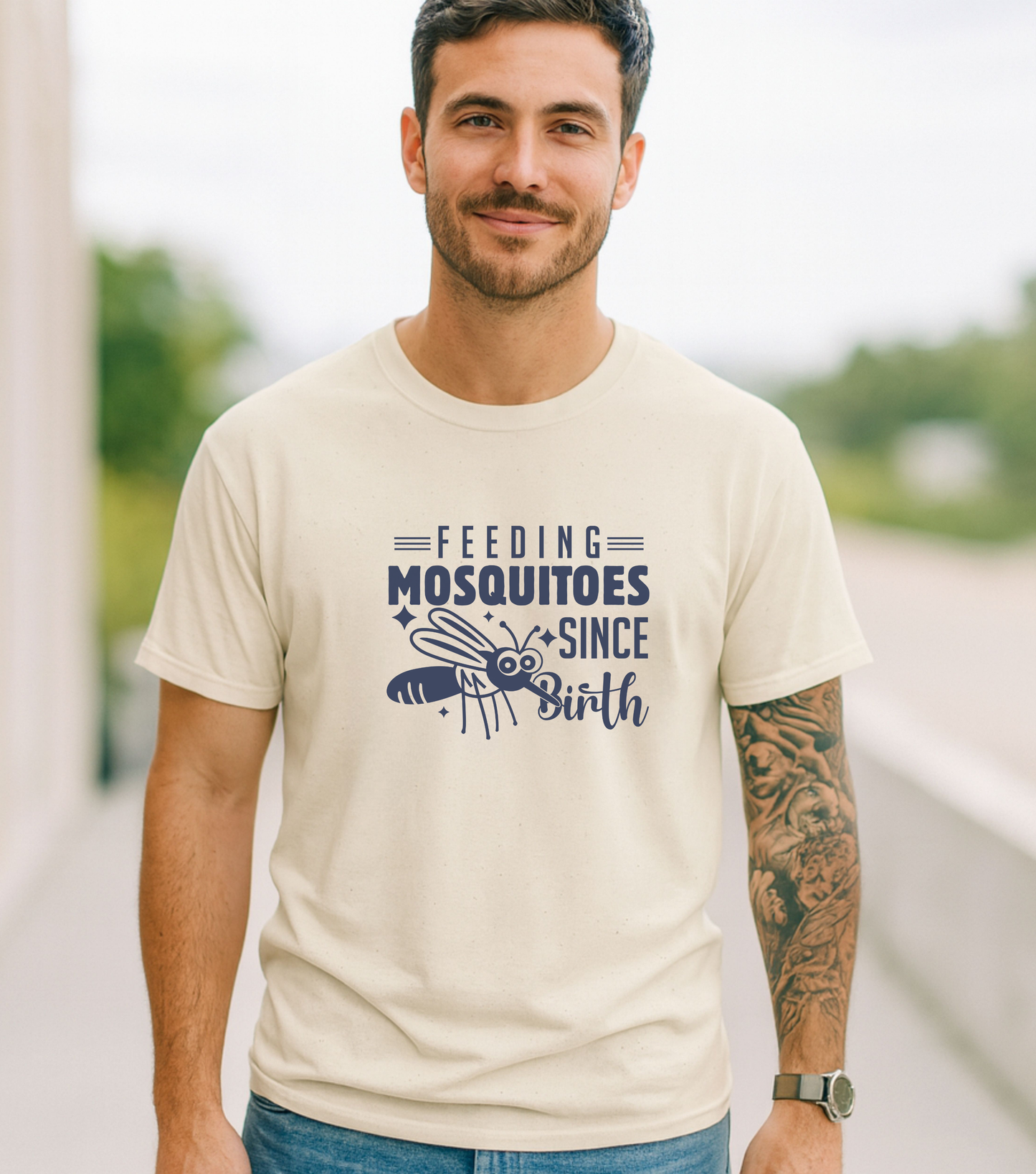 Feeding Mosquitoes Since Birth